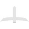 Ekena Millwork Bellingham Architectural Grade PVC Gable Bracket, 60"W x 32 1/2"H x 2"D x 6"F, 13/12 Pitch GBP060X33X0206BEL00 - alternate 2